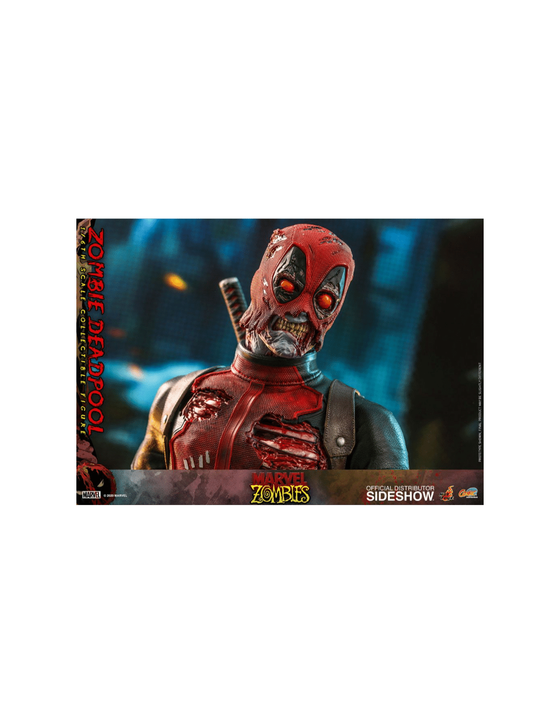 ZOMBIE DEADPOOL MARVEL ZOMBIES COMIC MASTERPIECE 1/6 HOT TOYS