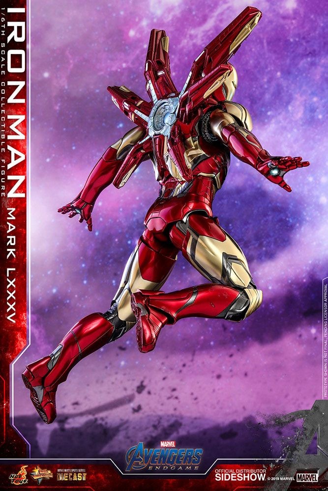 Vengadores: Endgame Figura Movie Masterpiece Series Diecast 1/6 Iron Man Mark LXXXV 32 cm Hot Toys