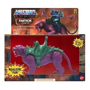 Masters of the Universe Origins Figuras 2021 Panthor Flocked Collectors Edition Exclusive 14 cm