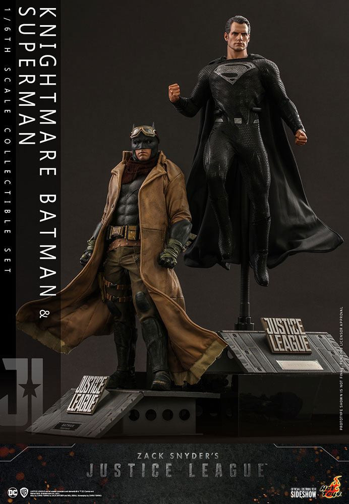 Zack Snyder's Justice League Pack de 2 Figuras 1/6 Knightmare Batman and Superman 31 cm