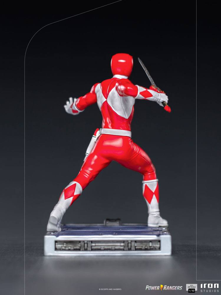 Power Rangers Estatua 1/10 BDS Art Scale Red Ranger 17 cm