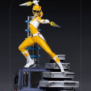Power Rangers Estatua 1/10 BDS Art Scale Yellow Ranger 19 cm