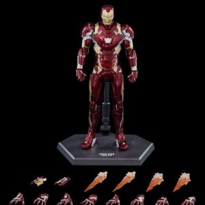 Infinity Saga Figura 1/12 DLX Iron Man Mark 46 17 cm