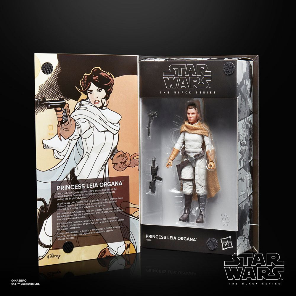 Star Wars: Princess Leia Black Series Archive Figura 2023 Princess Leia Organa 15 cm