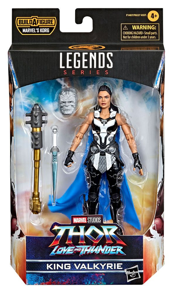 KING VALKYRIE FIGURA 15 CM THOR LOVE AND THUNDER MARVEL LEGENDS F14075X0