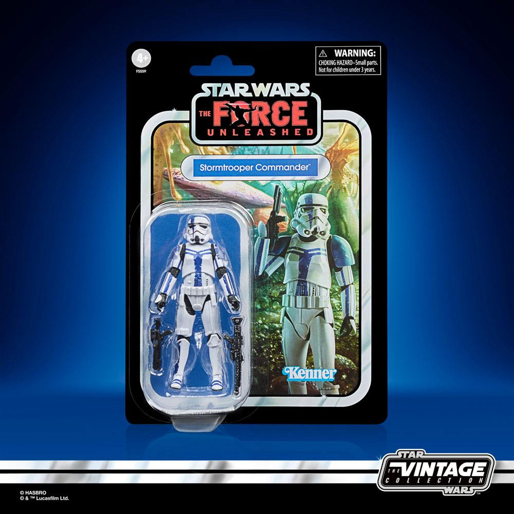 Star Wars: The Force Unleashed Vintage Collection Figura 2022 Stormtrooper Commander 10 cm