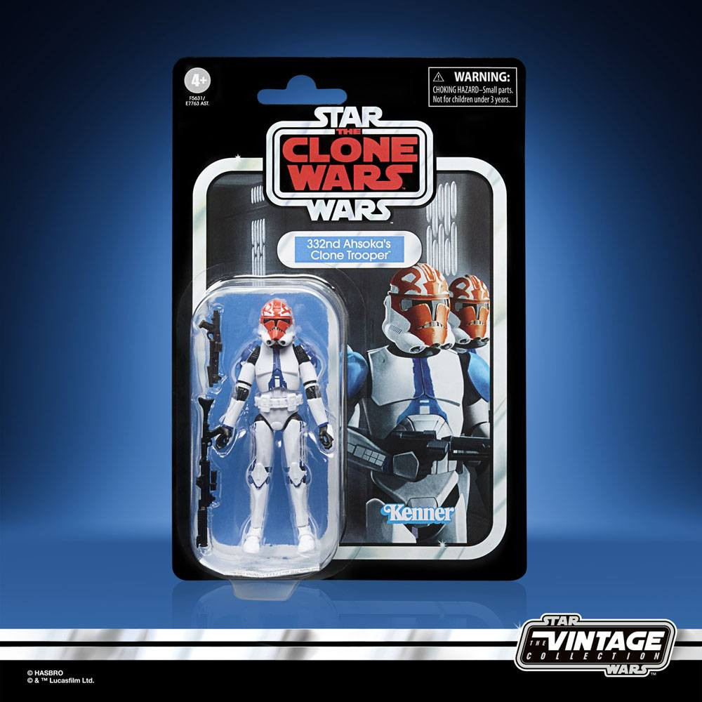 Star Wars: The Clone Wars Vintage Collection Figura 2022 332nd Ahsoka's Clone Trooper 10 cm