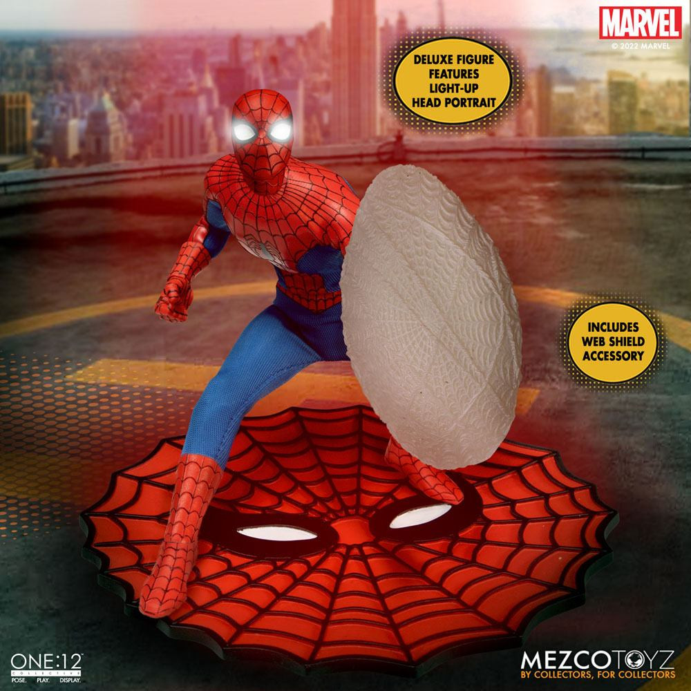 AMAZING SPIDER-MAN DELUXE EDITION FIG 16 CM MARVEL THE ONE:12 COLLECTIVE