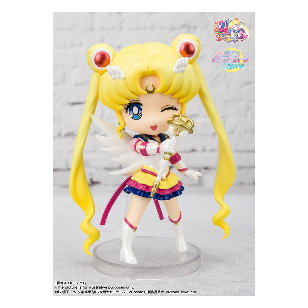 Sailor Moon Cosmos Figura Figuarts mini Eternal Sailor Moon 9 cm