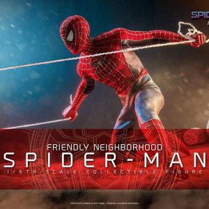 Spider-Man: No Way Home Figura Movie Masterpiece 1/6 Friendly Neighborhood Spider-Man 30 cm