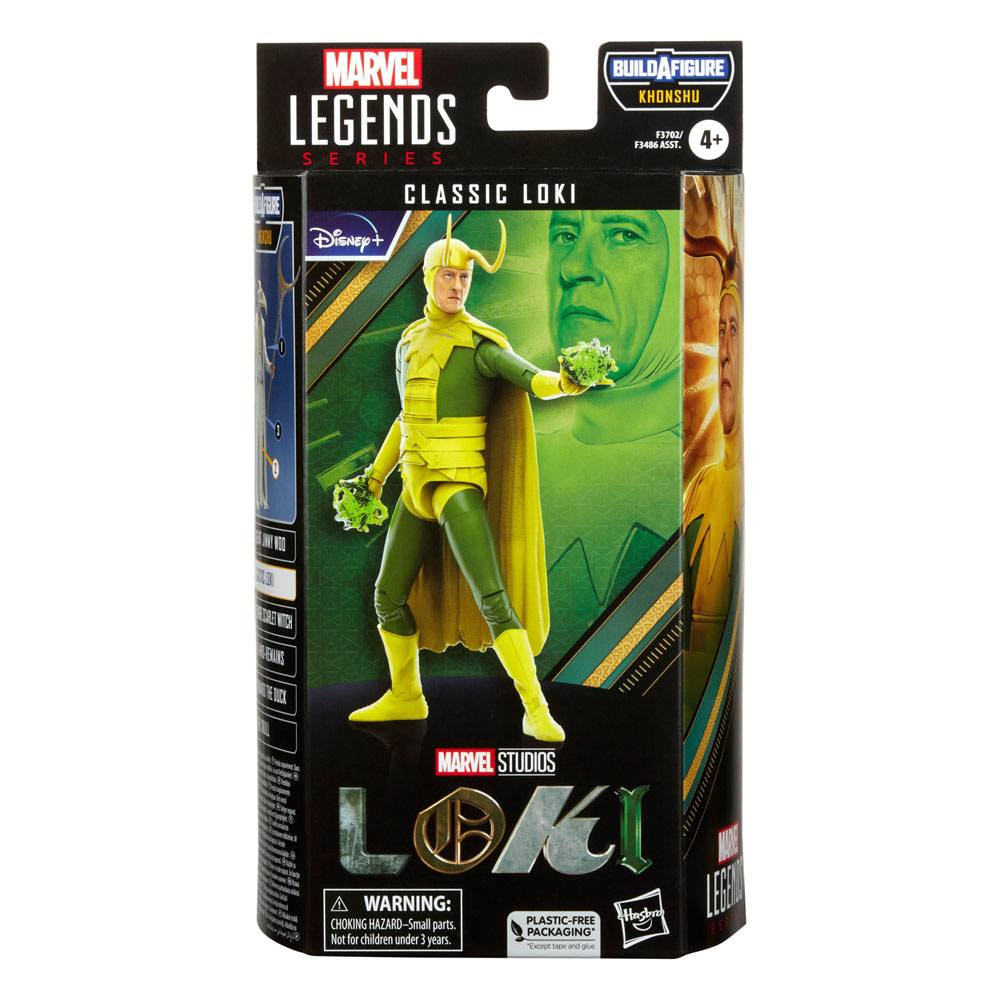 Loki Marvel Legends Figura Khonshu BAF: Classic Loki 15 cm