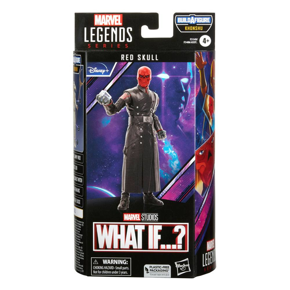 What If...? Marvel Legends Figura Khonshu BAF: Red Skull 15 cm