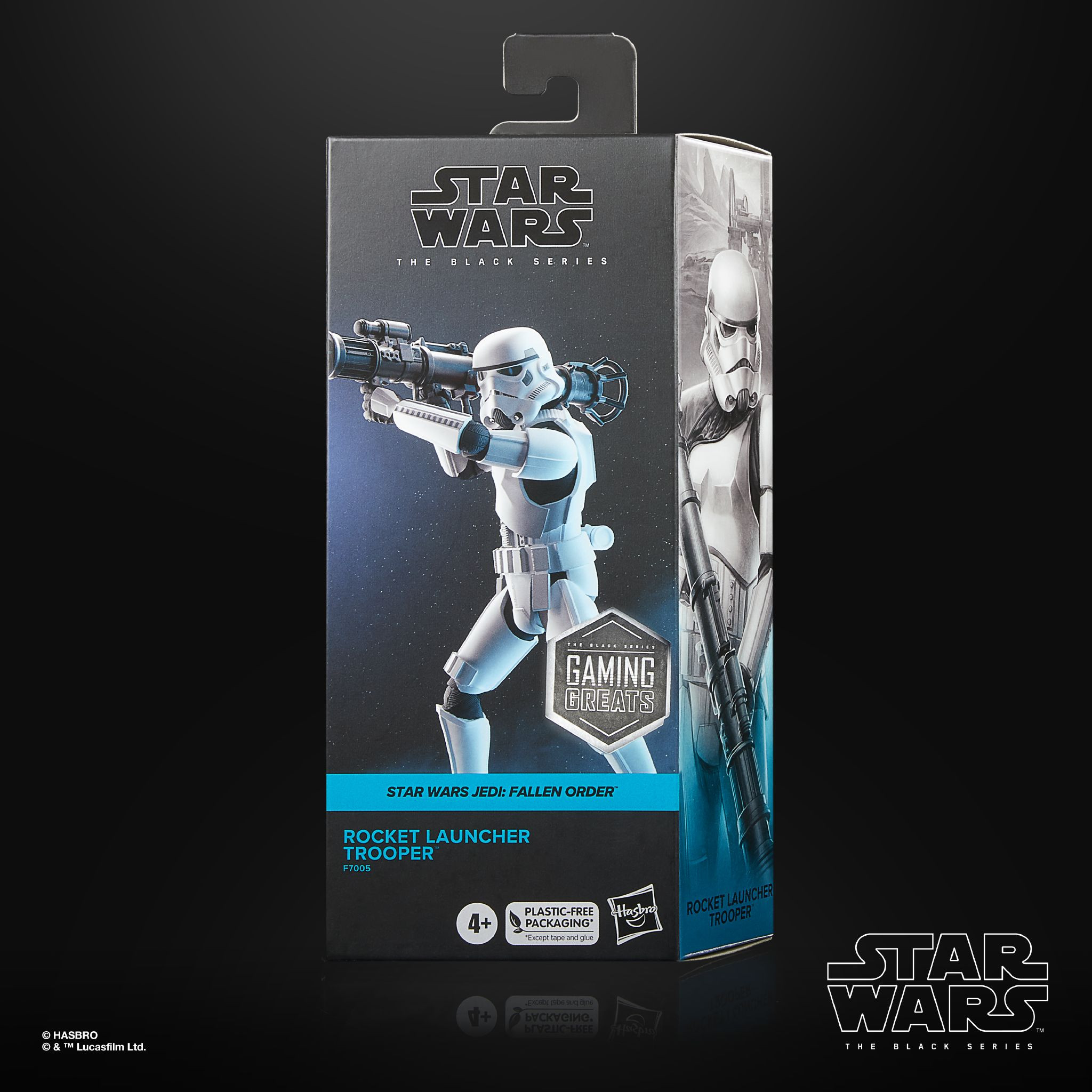 ROCKET LAUNCHER TROOPER FIG 15 CM SW THE BLACK SERIES GAMING GREATS F70055L0
