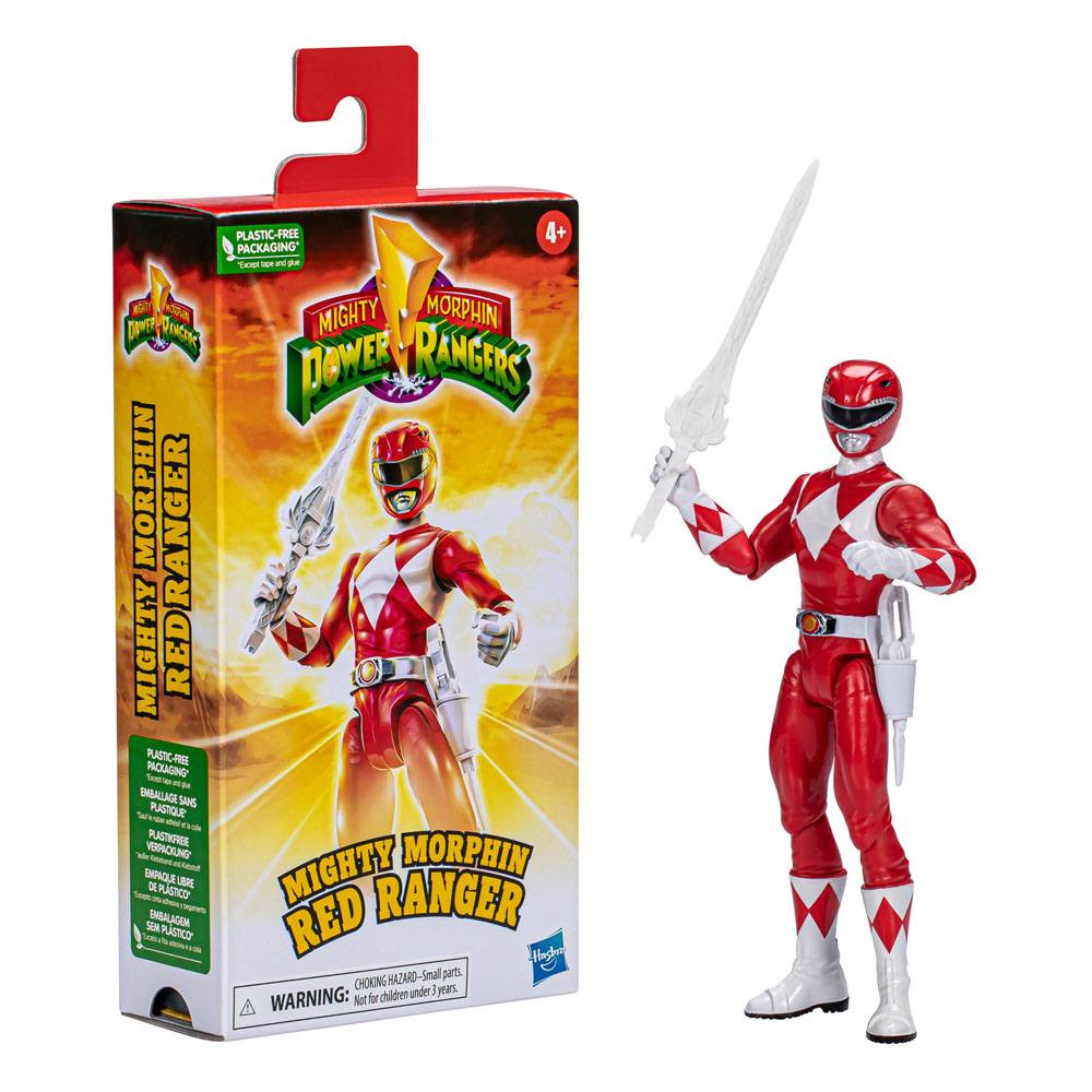 Power Rangers Figura Mighty Morphin Red Ranger 15 cm