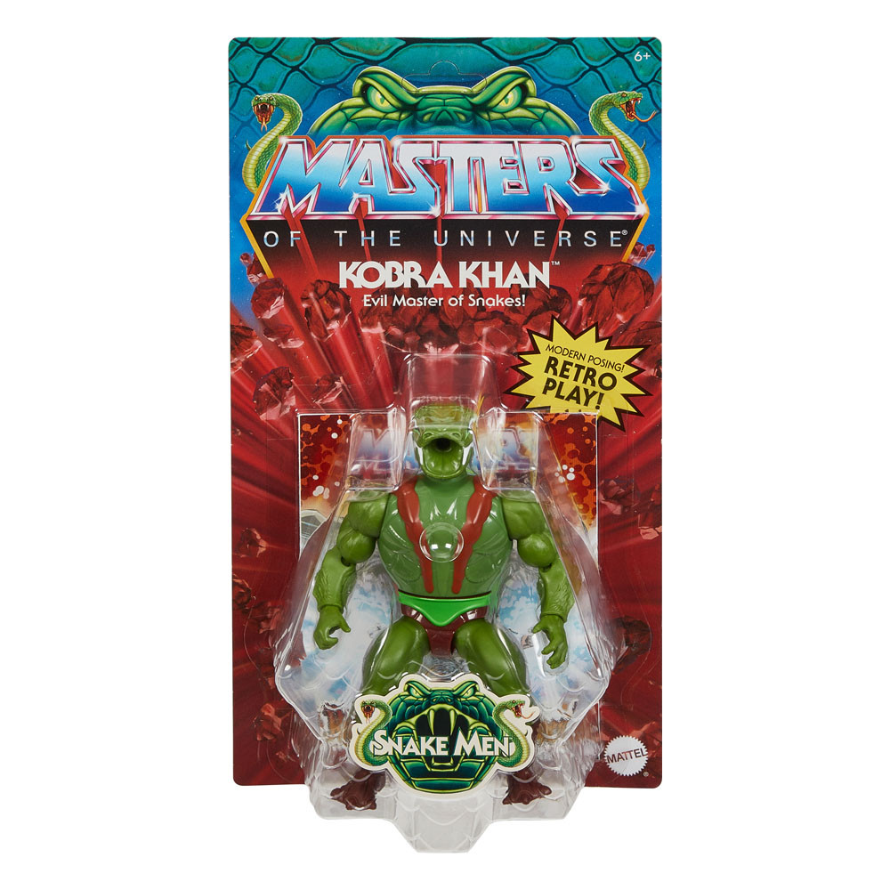 Masters of the Universe Origins Figuras Kobra Khan 14 cm