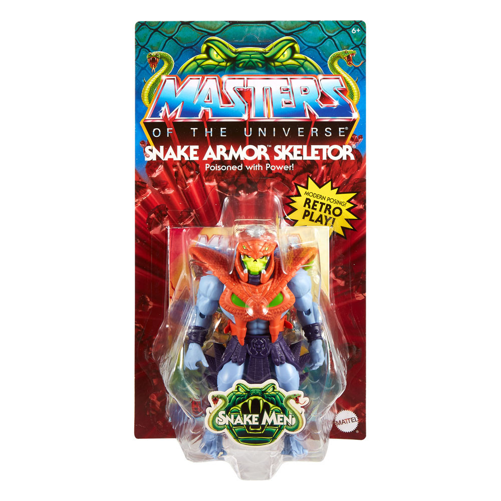 Masters of the Universe Origins Figuras Snake Armor Skeletor 14 cm