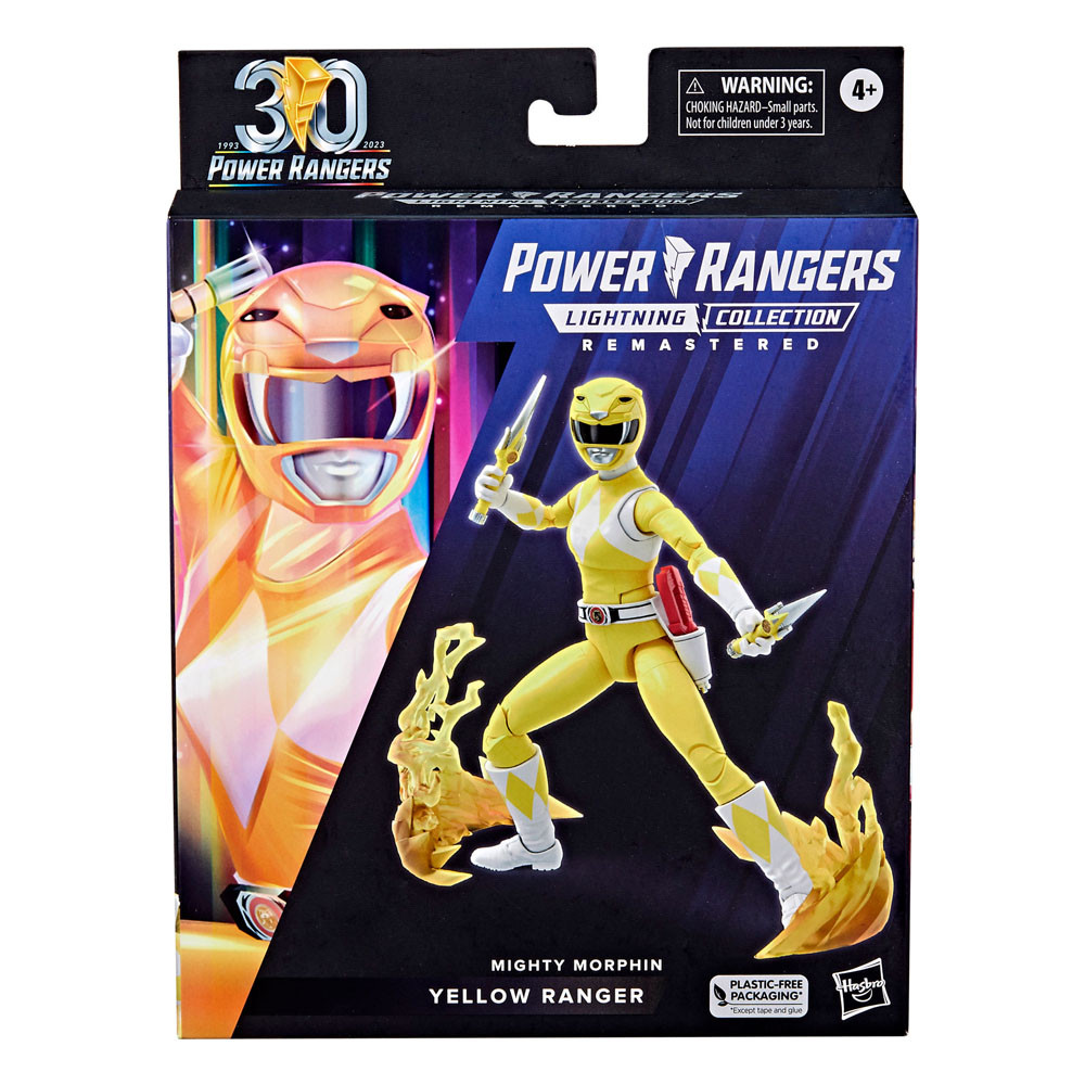 Power Rangers Ligtning Collection Figura Mighty Morphin Yellow Ranger 15 cm