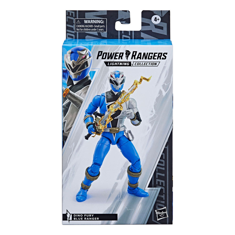 Power Rangers Lightning Collection Figura 2022 Dino Fury Blue Ranger 15 cm