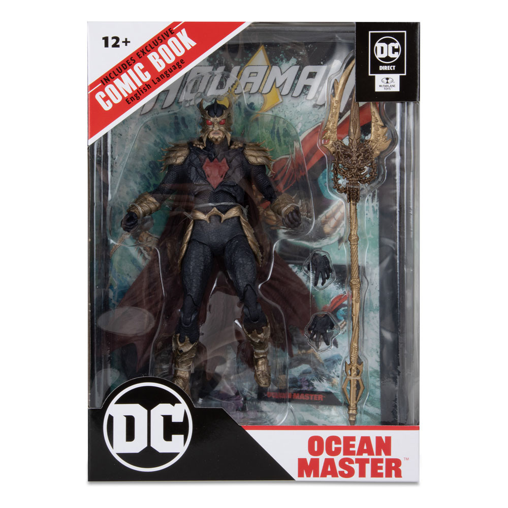 DC Direct Page Punchers Figura & Cómic Ocean Master (Aquaman) 18 cm