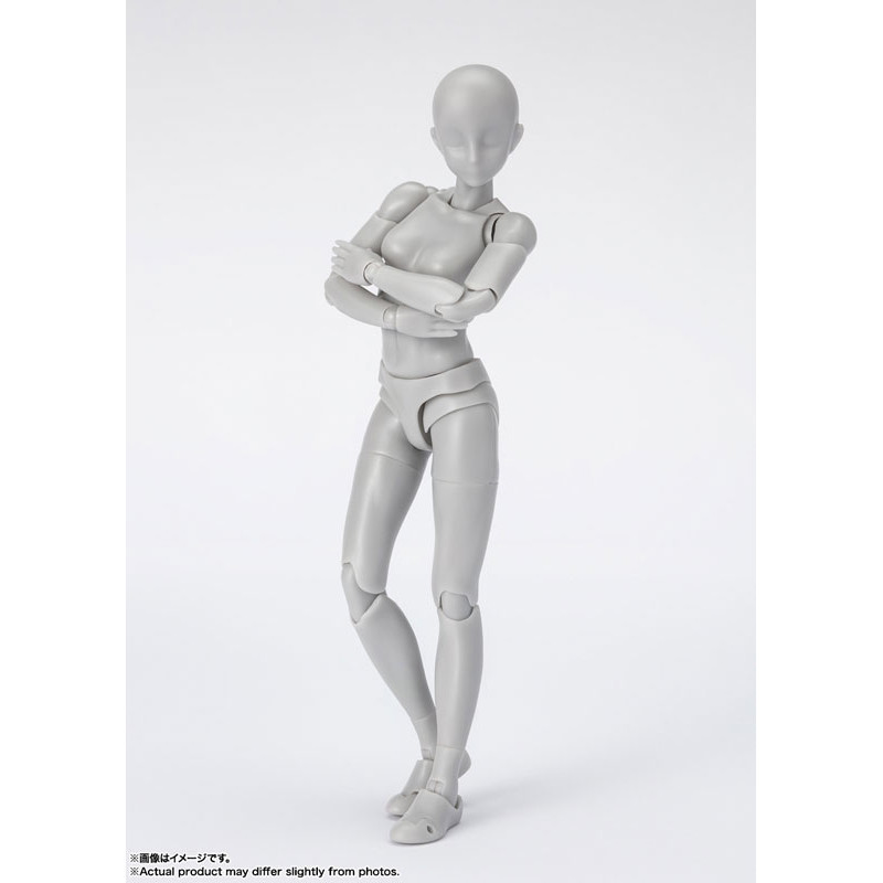 MUJER SPORTS DX ED SET COLOR GRIS FIG 15 CM BODY CHAN SH FIGUARTS