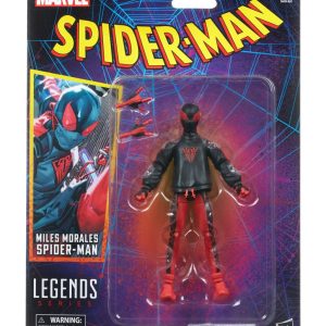 Spider-Man Marvel Legends Retro Collection Figura Miles Morales Spider-Man 15 cm