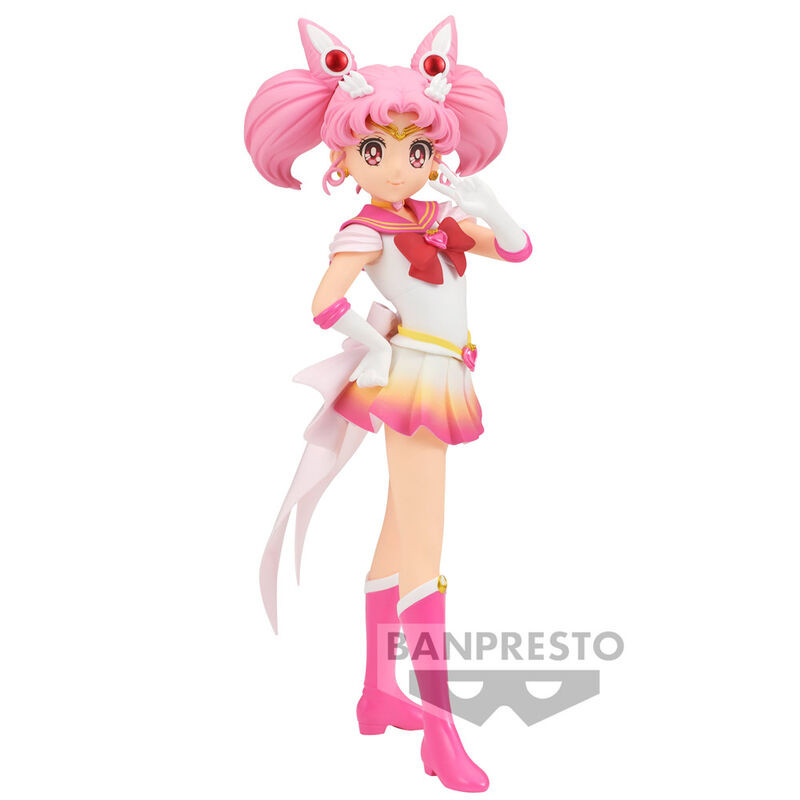 SAILOR CHIBI MOON FIG 17 CM PRETTY GUARDIAN SAILOR MOON COSMOS GLITTER AND GLAMOURS