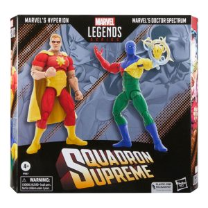 Squadron Supreme Marvel Legends Pack de 2 Figuras Marvel's Hyperion & Marvel's Doctor Spectrum 15 cm