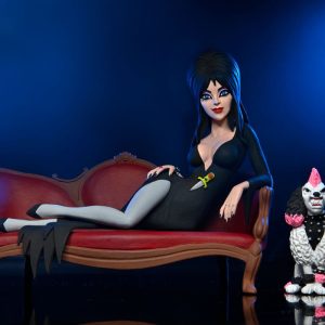 Elvira, Mistress of the Dark Figura Toony Terrors Elvira on Couch 15 cm