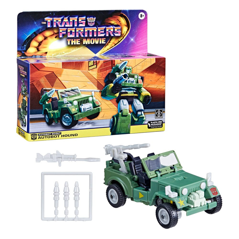 The Transformers: The Movie Figura Retro Autobot Hound 14 cm