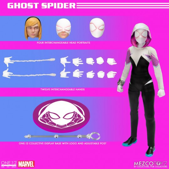 GHOST-SPIDER FIG 16 CM MARVEL ONE:12 COLLECTIVE