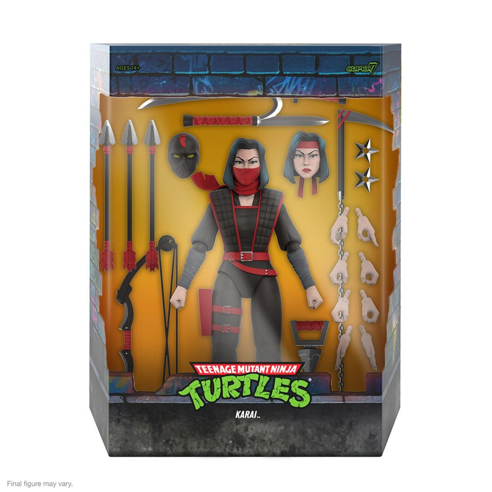 Teenage Mutant Ninja Turtles Figura Ultimates Karai 18 cm