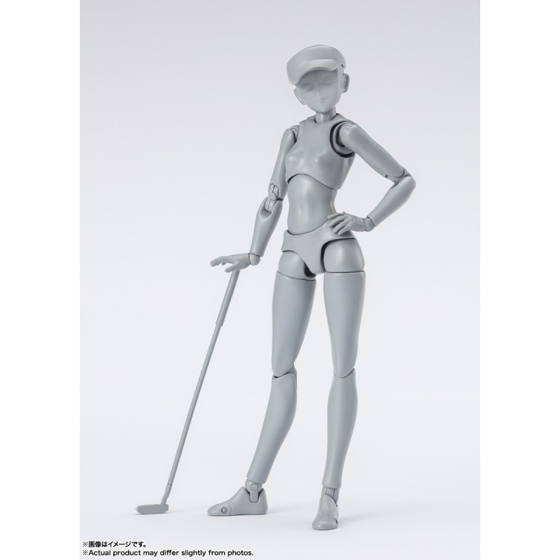 MUJER SPORTS DX ED SET (BIRDIE WING VER.) COLOR GRIS FIG. 13,5 CM BODY CHAN SH FIGUARTS