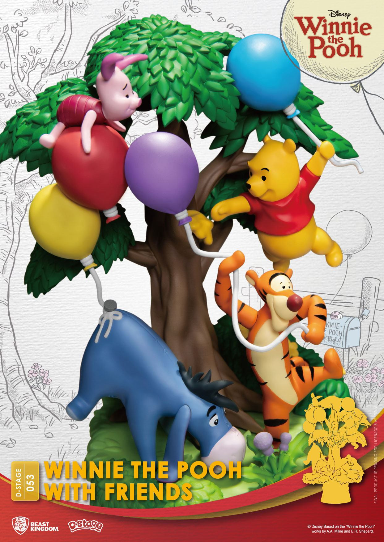 WINNIE THE POOH WITH FRIENDS