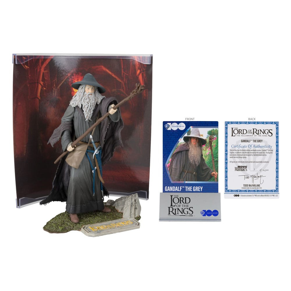 El Señor de los Anillos Figura Movie Maniacs Gandalf 18 cm