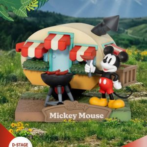 Disney Diorama PVC D-Stage Campsite Series Mickey Mouse 10 cm