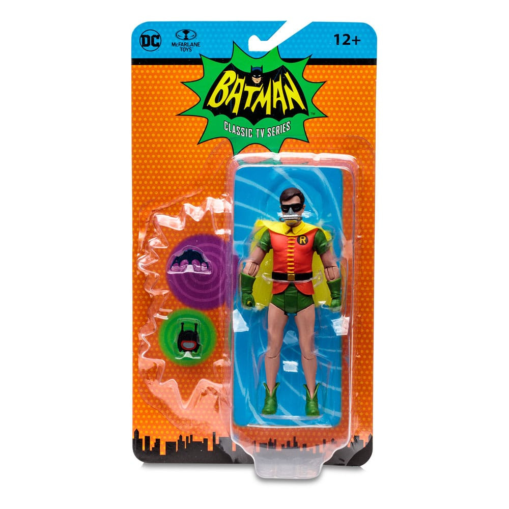 DC Retro Figura Batman 66 Robin with Oxygen Mask 15 cm