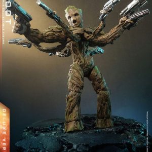 Guardianes de la Galaxia vol. 3 Figura Movie Masterpiece 1/6 Groot (Deluxe Version) 32 cm