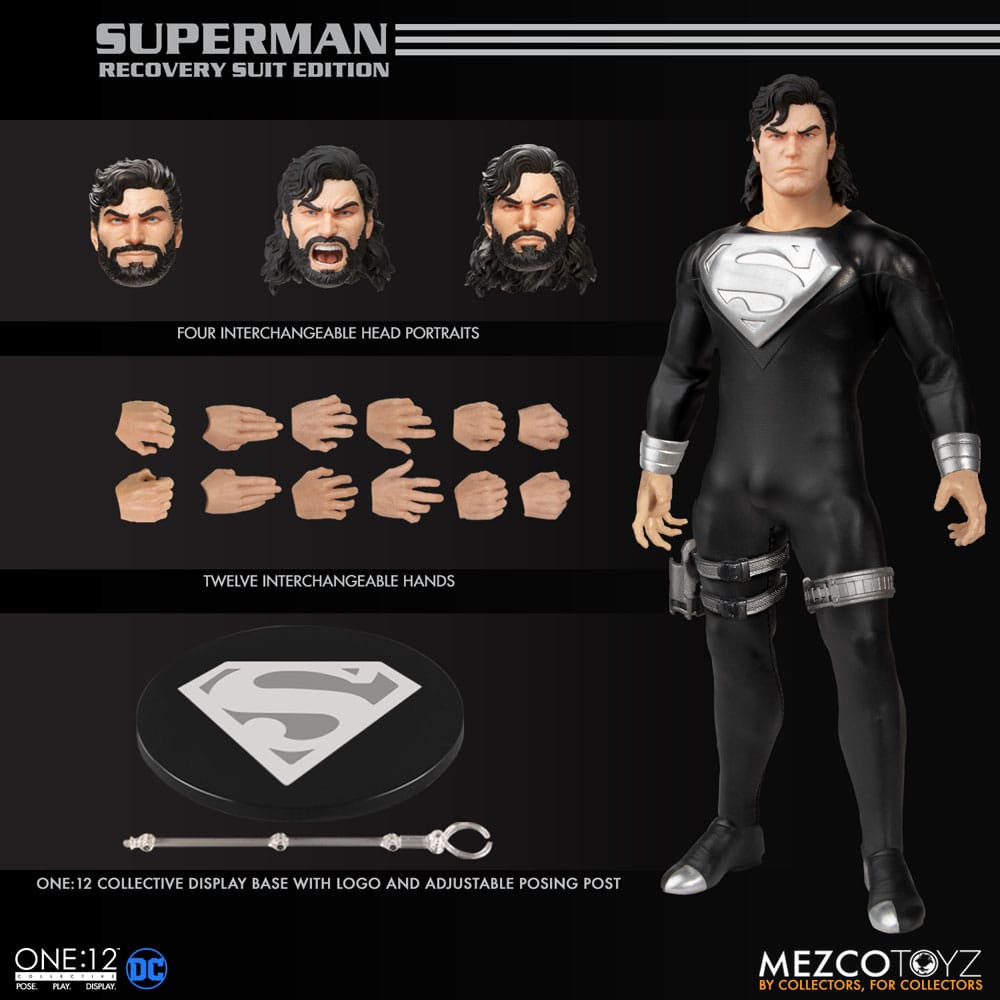 SUPERMAN RECOVERY SUIT EDITION FIG 16 CM DC UNIVERSE ONE:12 COLLECTIVE