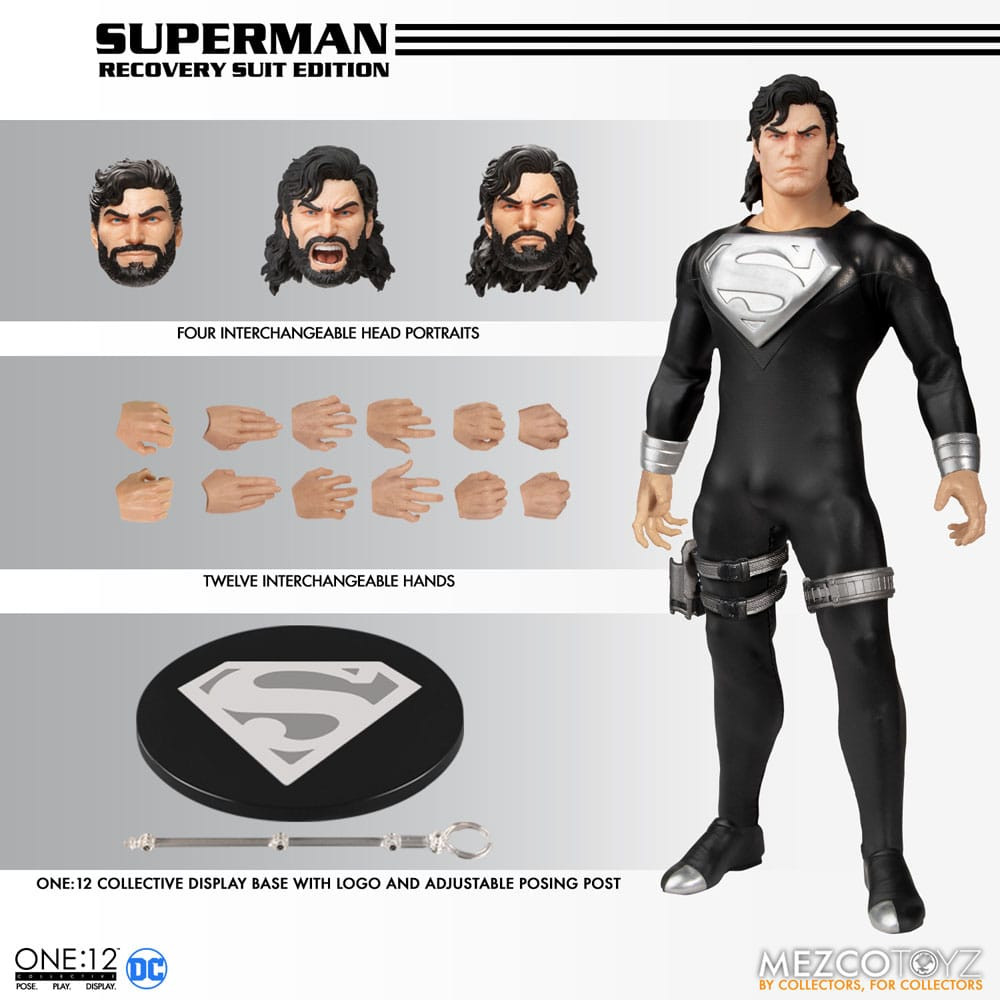 SUPERMAN RECOVERY SUIT EDITION FIG 16 CM DC UNIVERSE ONE:12 COLLECTIVE