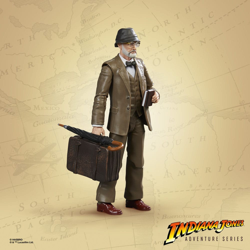 Indiana Jones Adventure Series Figura Henry Jones Sr. (La última cruzada) 15 cm