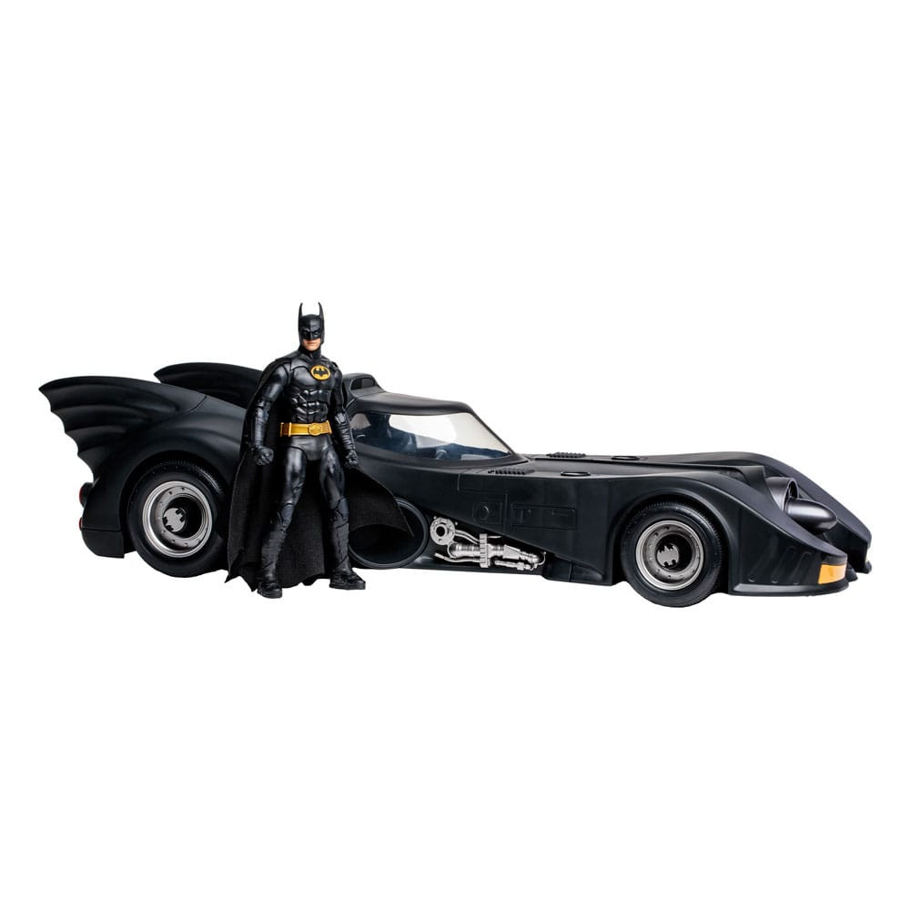 DC Multiverse Vehículo y Figura Batman 1989 with Batmobile 18 cm