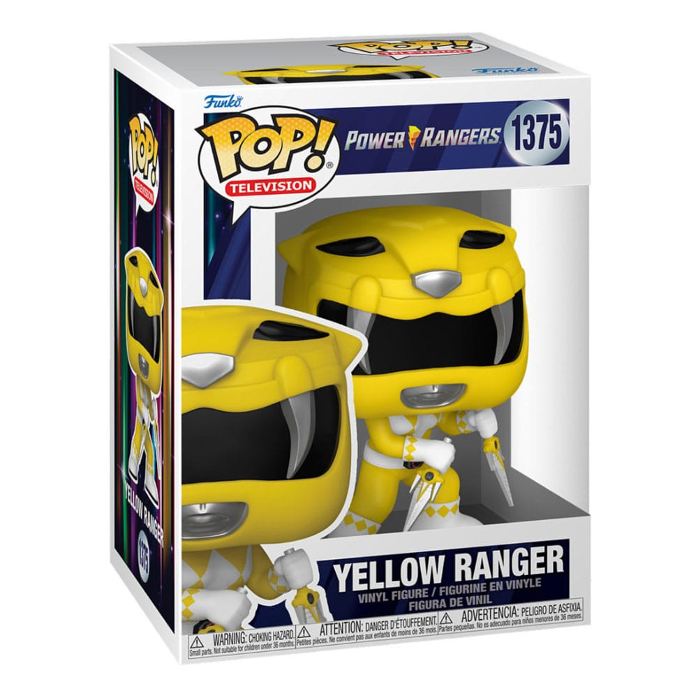 Power Rangers 30th Figura POP! TV Vinyl Yellow Ranger 9 cm