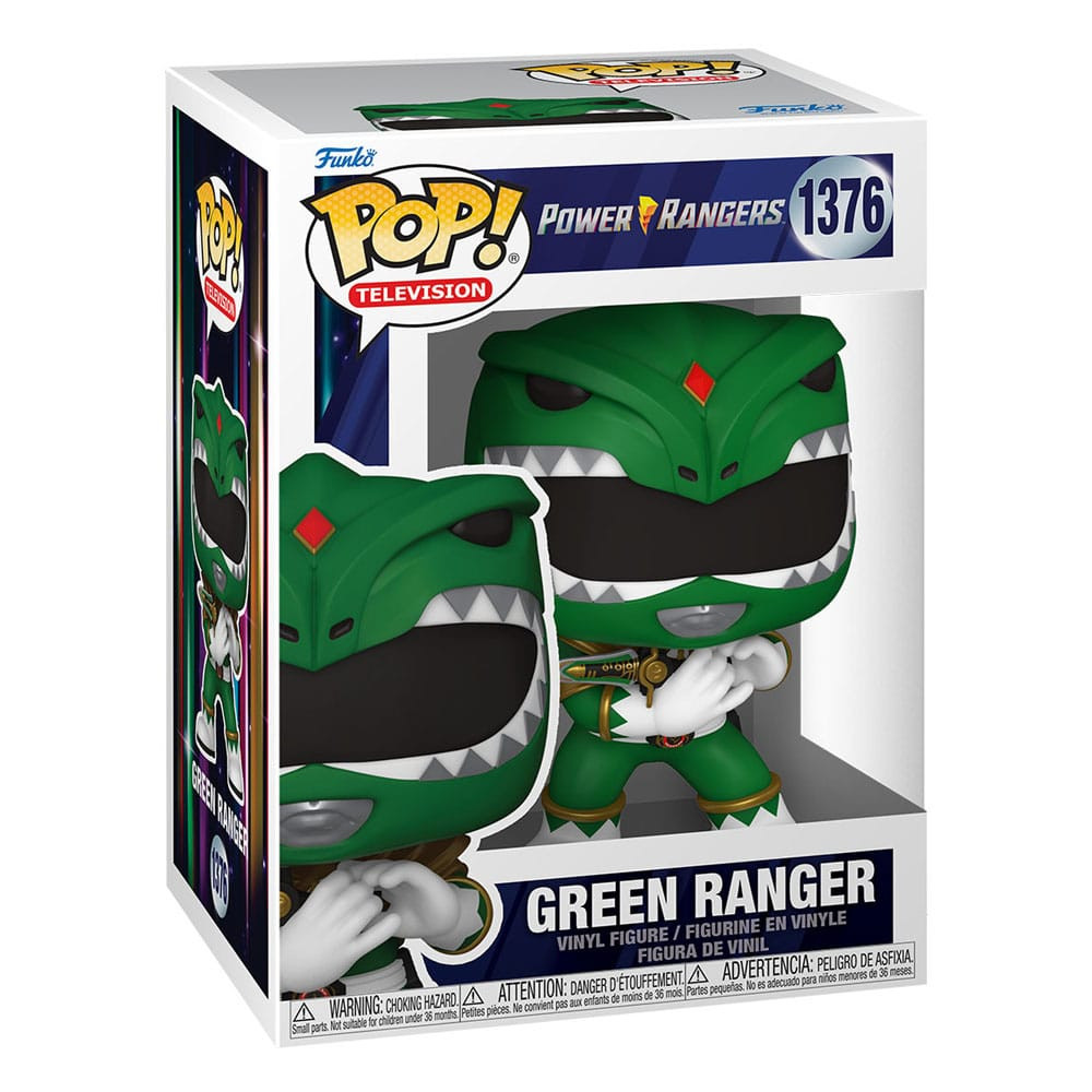 Power Rangers 30th Figura POP! TV Vinyl Green Ranger 9 cm