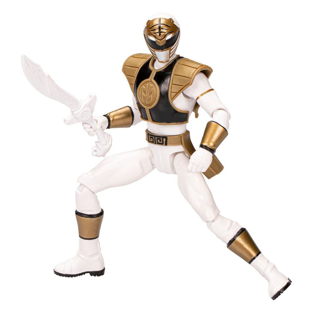 Mighty Morphin Power Rangers Figura White Ranger 15 cm