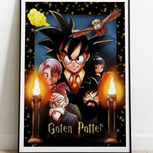 PARODIA PRINT Poster Crossover DB - Gotten Potter
