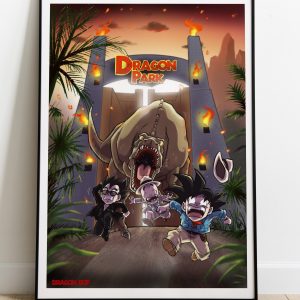 PARODIA PRINT Poster Crossover DB - Dragon Park