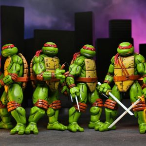Tortugas Ninja (Mirage Comics) Figuras Paquete de 4 Leonardo, Raphael, Michelangelo, & Donatello 18 cm
