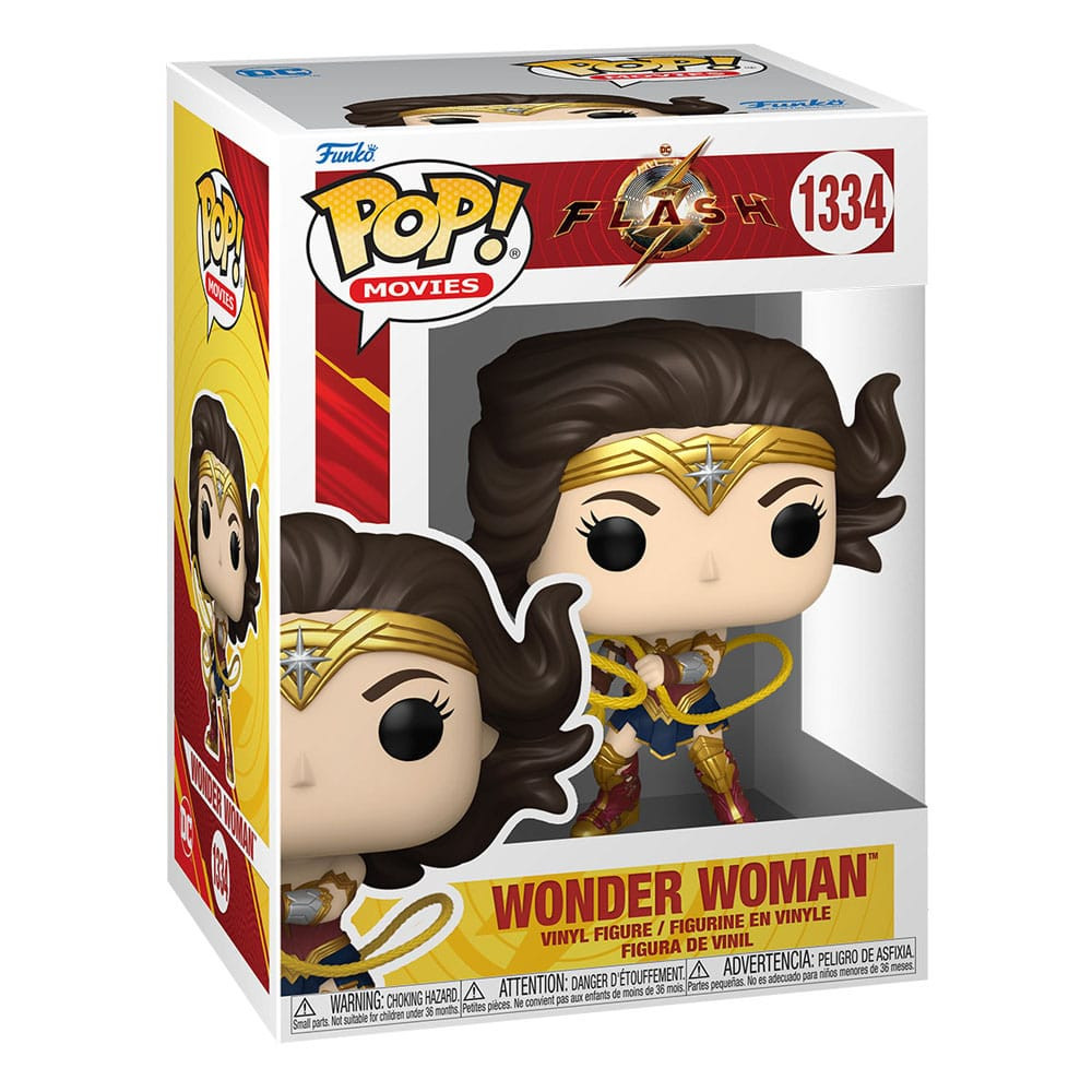 The Flash Figura POP! Movies Vinyl Wonder Woman 9 cm