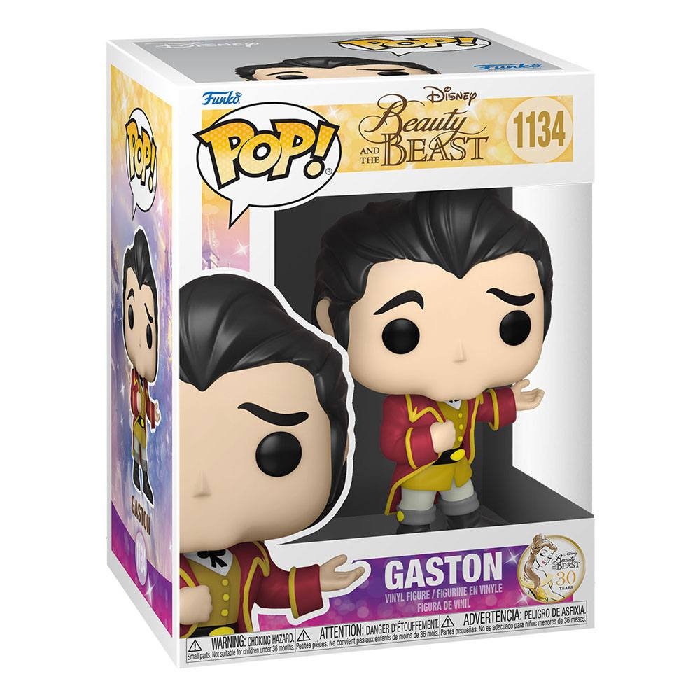 La bella y la bestia Figura POP! Movies Vinyl Formal Gaston 9 cm