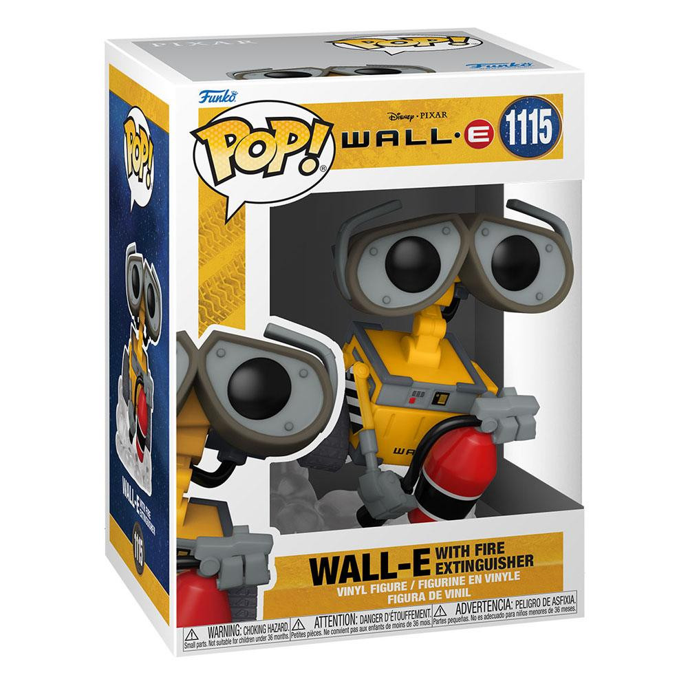 Wall-E Figura POP! Movies Vinyl Wall-E w/Fire Extinguisher 9 cm